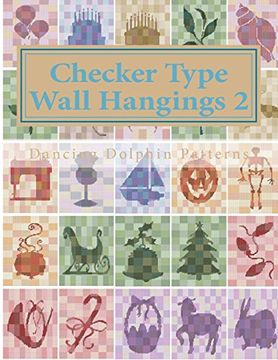 portada Checker Type Wall Hangings 2: In Plastic Canvas (Checker Type Wall Hangings in Plastic Canvas) (Volume 2) (en Inglés)