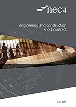 portada Nec4: Engineering and Construction Short Contract (in English)