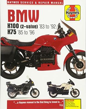 portada BMW K100 & 75 Motorcycle Repair Manual (Haynes Service and Repair Manual)