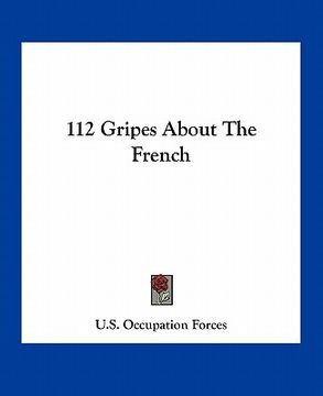portada 112 gripes about the french (in English)