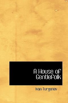 portada a house of gentlefolk (in English)