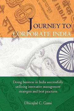 portada journey to corporate india (en Inglés)
