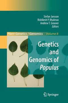 portada genetics and genomics of populus (en Inglés)