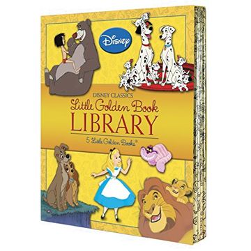 portada Disney Classics Little Golden Book Library (Disney Classic) (en Inglés)