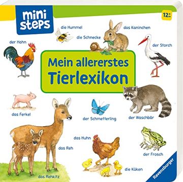 portada Mein Allererstes Tierlexikon: Ab 12 Monaten (Ministeps Bücher) (en Alemán)