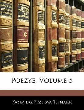 portada Poezye, Volume 5 (en Polaco)