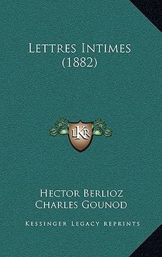 portada lettres intimes (1882) (en Inglés)