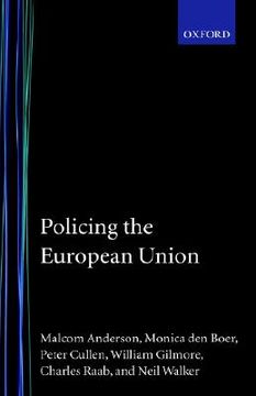 portada policing the european union 'theory, law, and practice' (en Inglés)