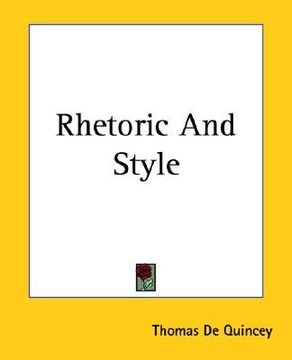 portada rhetoric and style (in English)