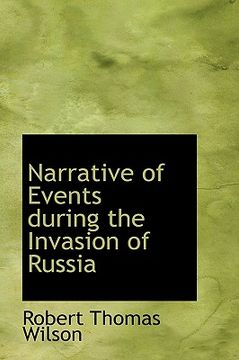 portada narrative of events during the invasion of russia (en Inglés)
