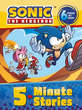 portada Sonic the Hedgehog: 5-Minute Stories: 6 Stories in 1 Book! (en Inglés)
