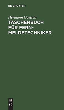 portada Taschenbuch für Fernmeldetechniker 