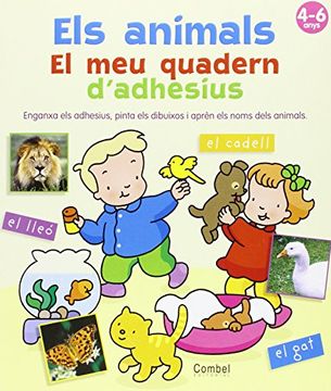 portada Els Animals. El meu Quadern D'adhesius (in Catalá)