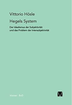portada Hegels System: Der Idealismus der Subjektivität und das Problem der Intersubjektivität 