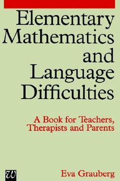 portada elementary mathematics and language difficulties