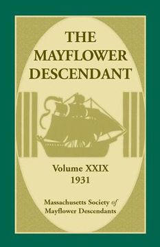 portada The Mayflower Descendant, Volume 29, 1931 (in English)