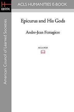 portada epicurus and his gods (en Inglés)