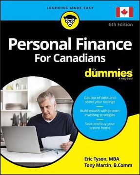 portada Personal Finance for Canadians for Dummies (en Inglés)