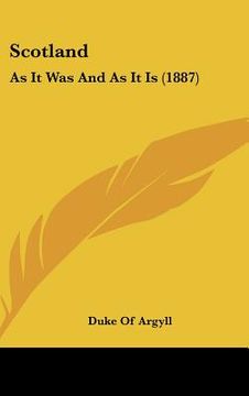 portada scotland: as it was and as it is (1887) (in English)