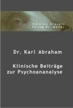 portada Dr. Karl Abraham / Klinische Beiträge zur Psychoanalyse