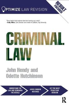 portada Optimize Criminal Law (en Inglés)