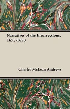 portada Narratives of the Insurrections, 1675-1690 (en Inglés)