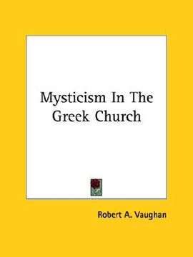portada mysticism in the greek church (en Inglés)
