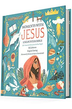 portada Moments With Jesus Encounter Bible, The: 20 Immersive Stories From the Four Gospels (en Inglés)