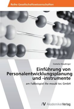 portada Einfuhrung Von Personalentwicklungsplanung Und -Instrumente