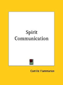 portada spirit communication (en Inglés)