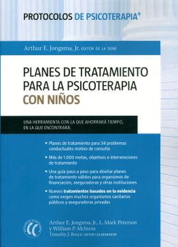 portada Planes de Tratamiento Para la Psicoterapia con Niños (in Spanish)