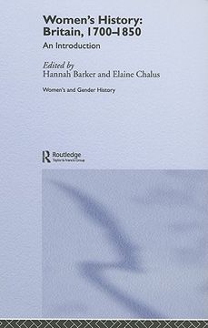 portada women's history: britain, 1700-1850: an introduction