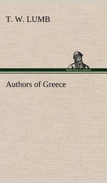 portada authors of greece (en Inglés)