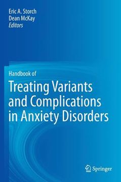 portada handbook of treating variants and complications in anxiety disorders