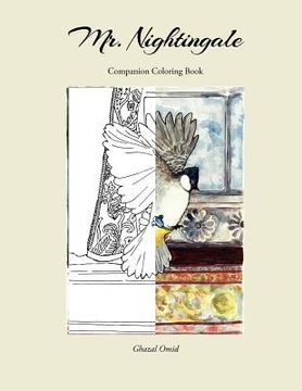 portada mr. nightingale (companion coloring book) (en Inglés)