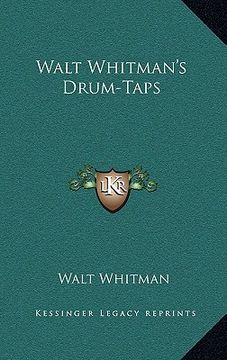 portada walt whitman's drum-taps (en Inglés)