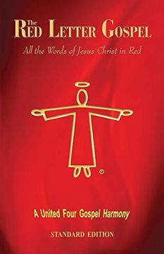 portada The red Letter Gospel - Standard Edition: All the Words of Jesus Christ in red (en Inglés)