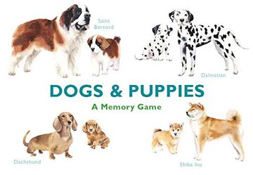 portada Dogs & Puppies: A Memory Game (en Inglés)