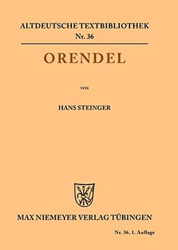 portada Orendel (en Alemán)