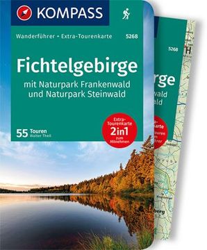 portada Kompass Wanderführer Fichtelgebirge mit Naturpark Frankenwald und Naturpark Steinwald, 55Touren (in German)