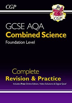 portada New Gcse Combined Science aqa Foundation Complete Revision & Practice w (en Inglés)