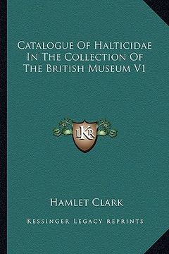 portada catalogue of halticidae in the collection of the british museum v1