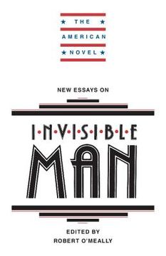 portada New Essays on Invisible man Paperback (The American Novel) 