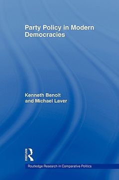 portada party policy in modern democracies (en Inglés)
