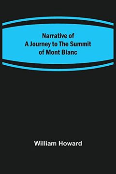 portada Narrative of a Journey to the Summit of Mont Blanc 
