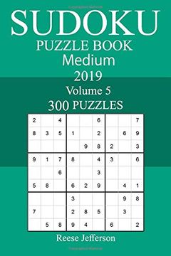 portada 300 Medium Sudoku Puzzle Book 2019 (in English)