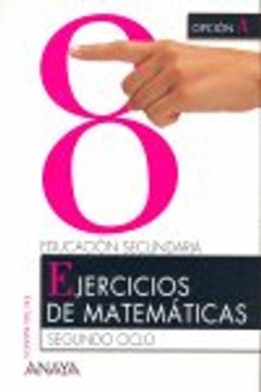 portada ejercicios de matematicas 8 2ºciclo (in Spanish)