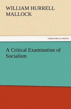 portada a critical examination of socialism (in English)