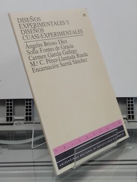portada Diseños Experimentales y Diseños Cuasiexperimentales. Cuaderno de Practicas