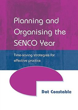 portada planning and organising the senco year: time saving strategies for effective practice (en Inglés)